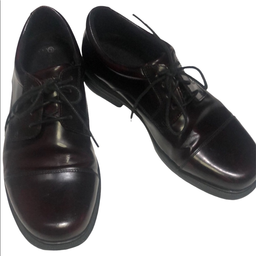 Rockport Adiprene by Adidas Burgundy Dark Red Oxford Men’s Dress Shoe‎ 7.5 Wide